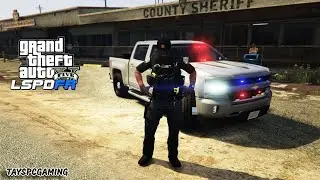 GTA 5 LSPDFR | BLAINE COUNTY | POSSIBLE GTA ROBBERY w/PURSUIT! | UNMARKED SILVERADO