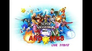 Mario kart 8 and Smash Wii U Live 7/19/17 JOIN!