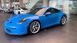🦈🥶💙Shark Blue 992 Porsche 911 GT3 Touring!