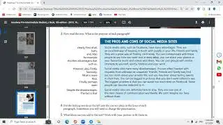 Headway fifth edition unit 10 writing discussion pros and cons