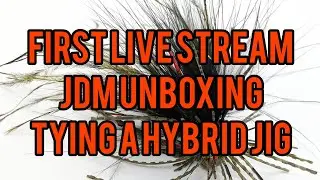 FIRST STREAM, JDM Unboxing, Tying a Hybrid Hair Finesse Jig