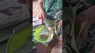 Cara membungkus Bothok Teri #masakanrumahan #jepara #pedesaan #makanantradisional #jawatengah #vlog