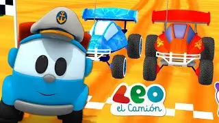 Leo el Camión - El Mundo de Leo 4 Capitulos Completos - Carritos para niños