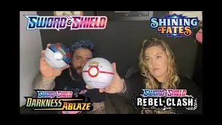 POKEMON sword & shield booster packs RAINBOW VMAX PULL Ep1