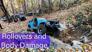 FALL CRAWL at Carolina Crawlers Off-road Park with our Jeep Cherokee XJ!!