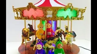 Teletubbies Ride The Musical Carousel Merry Go Round Toy