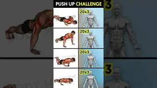 Do This Push-up Workout for 7 Days (Push-ups Challenge) 