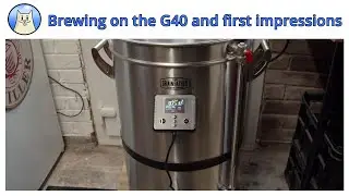 Brewing a Vienna pseudo lager on the G40 and first impressions