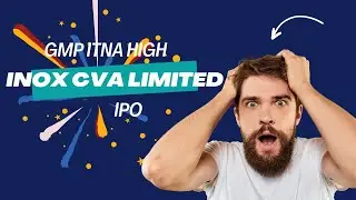 Inox CVA IPO & DOMS IPO & INDIA SHELTER Finance IPO | New 