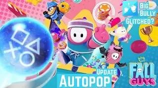 FALL GUYS PS5 AUTOPOP UPDATE | BIG BULLY TROPHY GLITCHED