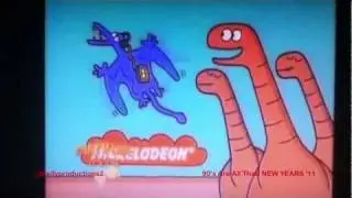 Party Like It's the 90's SNICK Nickelodeon Dinosaurs bumper - '90s Are All That! ORIGINAL