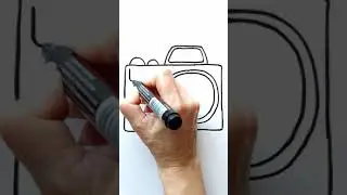 Рисуем ФОТОАППАРАТ / Нарисуй Ка / Shorts