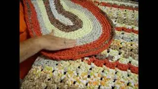 How Different Sheets Change a Rag Rug #Shorts