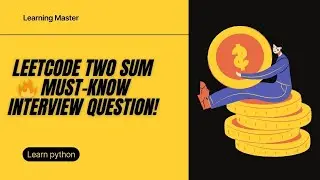 Two Sum Problem Explained 🔥 | Python Solution for LeetCode & Coding Interviews 🚀 