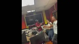 EBlaze Interview at Fame 95 FM with Talia Soares & Collin Hines! Thanks for having me 🙏🏿🌎
