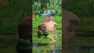 ¡Vaya, compañía! 🐸 #Shorts #mashabear #niños #animación #mashaoso2024  #nuevocapítulo