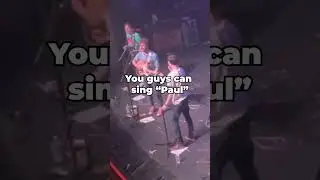 Never forget to thank the sound person!