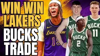 LAKERS & BUCKS WIN-WIN TRADE FOR MYLES TURNER