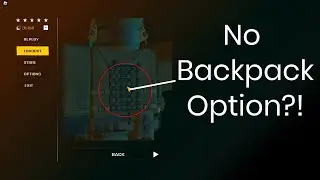 Backpack option not appearing on certain vest? Here's how you can fix that | BRM5