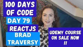 REACT FRONT TO BACK 2022 | DAY 79 | SET UP REACT PROJECT | TRAVERSY | 100 DAYS OF CODE | LILLY CODE