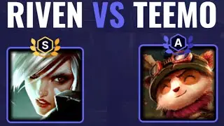 Riven vs Teemo Ranked Gameplay