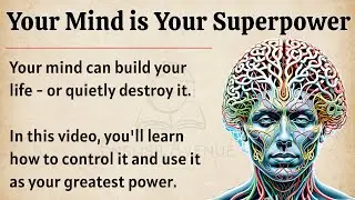 Your Mind is Your Superpower || Learn English Through Motivational Lesson 🔥 || Improve Your English 