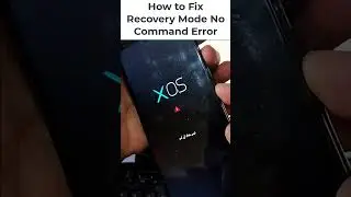How to fix Error no command recovery mode all mobile/حل مشكلة لا توجد خدمة عند الدخول على الركوفري