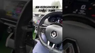 Renault triber | renault triber with min freezer #renault #renaulttriber  #carfeatures #ytshorts_
