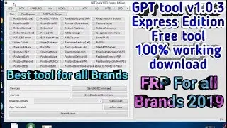 GPT Tool V1.0.3 Express Edition Free tool 100% working for all brands