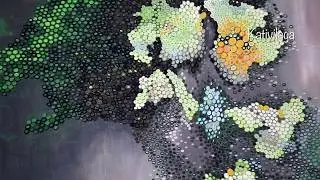 My Quilling Art Progress - Mon tableau de quilling - Mi progreso artístico de Quilling