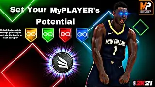 NBA 2K21 NEXT GEN ZION WILLIAMSON BUILD