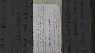 DNA fingerprinting bsc best handwritten study notes
