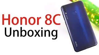 Honor 8C Unboxing and hands on review, Price, Specs, Camera Samples and Benchmark Scores