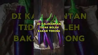 Larangan Bakar Terong di Kalimantan #shorts #shortvideo #kalimantan