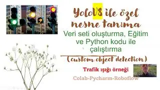 YoloV8 ile özel nesne tanıma  Veri seti oluşturma, Eğitim ve Python kodu ile çalıştırma