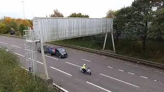 President Joe Biden's motorcade in Glasgow on way to COP26🌎🇺🇸🏴󠁧󠁢󠁳󠁣󠁴󠁿