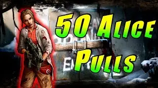 50 Pulls For Alice!! - Featuring The Poker! Let The Weak Bleed Out - The Walking Dead RTS
