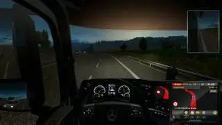 Euro Truck Simulator 2 - начинаем карьеру, тестируем руль.Logitech MOMO Racing