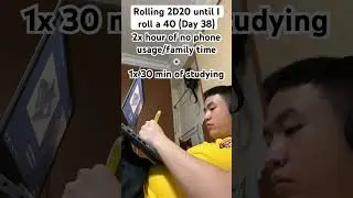 Rolling 2D20 until I roll a 40 (Day 38)