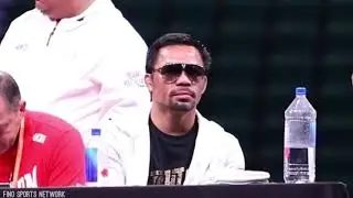 MANNY PACQUIAO ON A REPORTER INSISTING HE RETIRES AFTER BEATING KEITH THURMAN