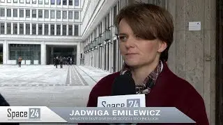 Emilewicz: Staramy się o pierwszy inkubator ESA BIC w Europie Środkowej [Space24 TV]
