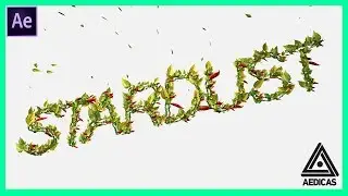 Como usar o plugin STARDUST para TIPOGRAFIA no ADOBE AFTER EFFECTS | Tutorial