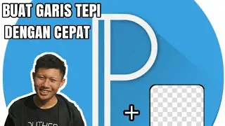 CARA CEPAT BUAT GARIS TEPI PADA FOTO - ERASER + PIXELLAB
