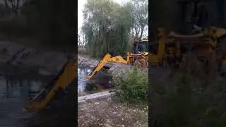 Чательная очистка озера