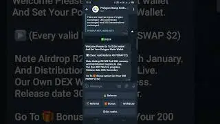 Polygon Swap Airdrop bot
