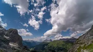 The Dolomites timelapse - 10 minutes in 30 seconds - 4K
