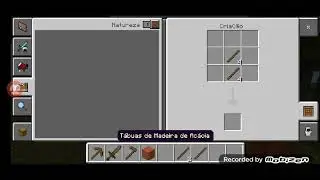 comecei a série de Minecraft