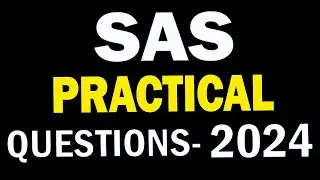 SAS Practical Interview Questions and Answers