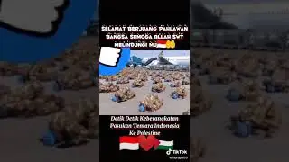 viral!!! Tentara Indonesia berangkat ke palestine