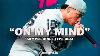 [FREE] Melodic Drill x Central Cee Type Beat - "ON MY MIND" | Nemzzz X RnB Drill Type Beat